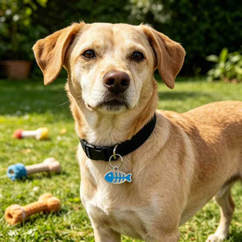 Placa de Identificación Personalizada para Perro y Gato con Grabado - imagen 2