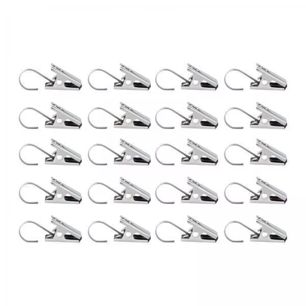 Clips Decorativos para Colgar Fotos y Cortinas Navideñas