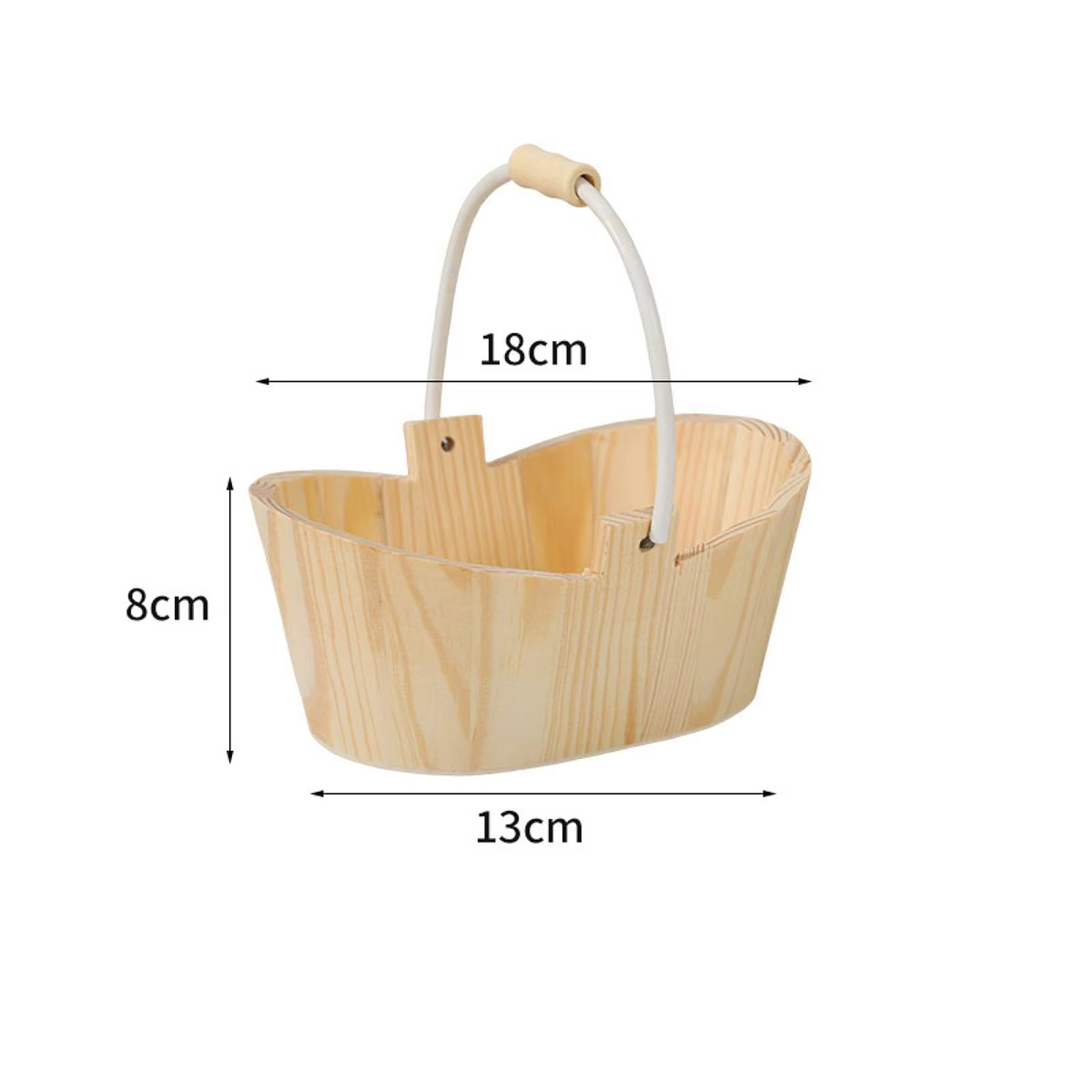 Cubo de almacenamiento de madera para baño y spa, gatos y perros - imagen 3