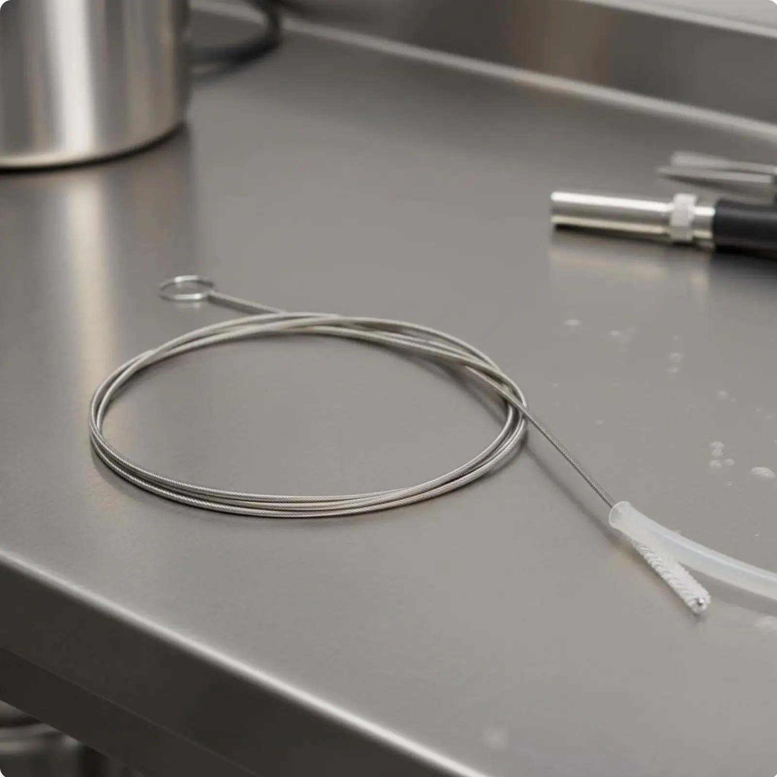 Cepillo flexible para limpiar tuberías y acuario – Limpieza de mangueras y tubos - imagen 2
