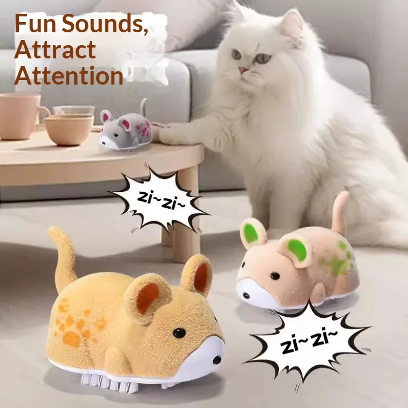 Juguete eléctrico para gatos tipo hamster: antiaburrimiento y juego - imagen 4