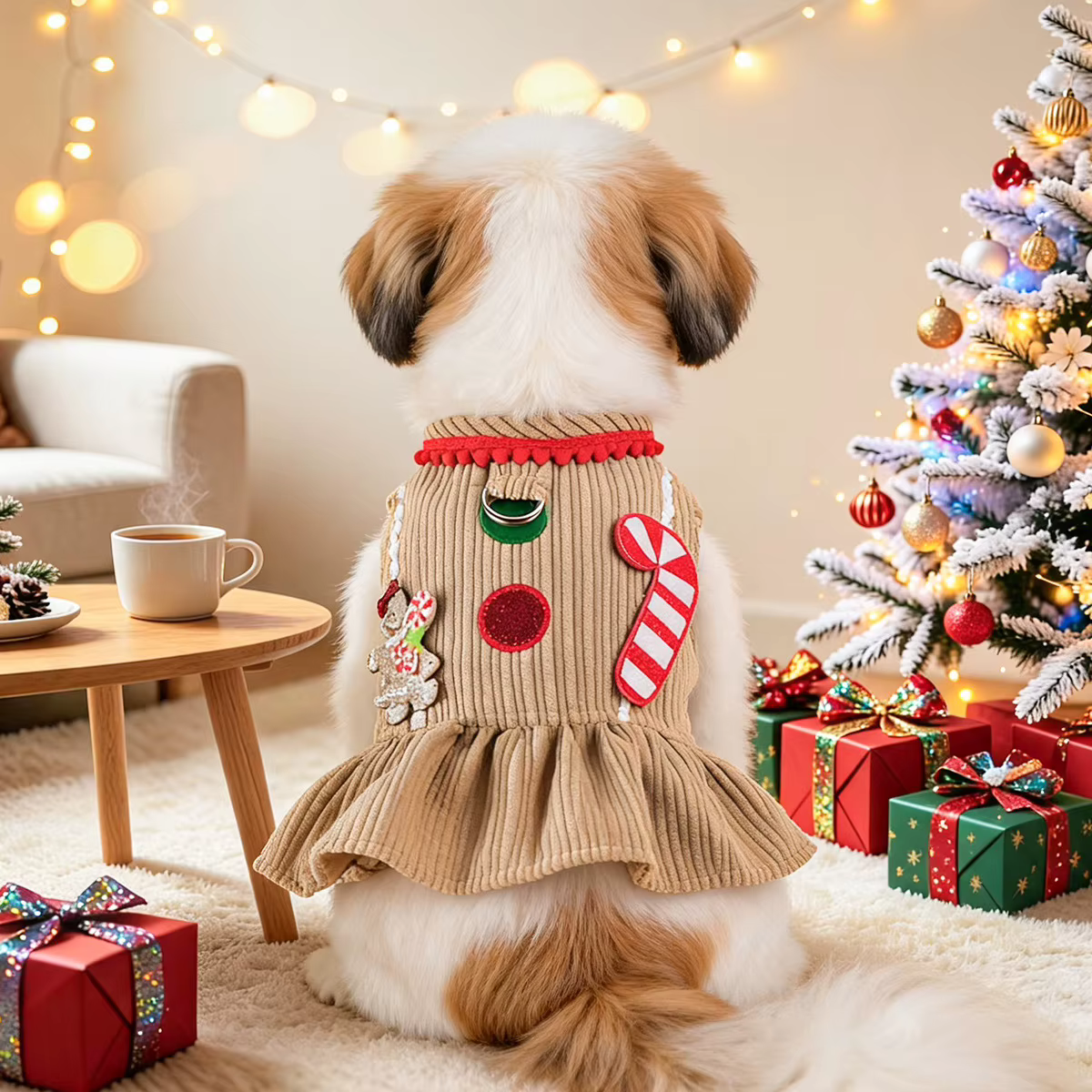 Suéter Teddy Navideño para Perros y Gatos Pequeños - imagen 3