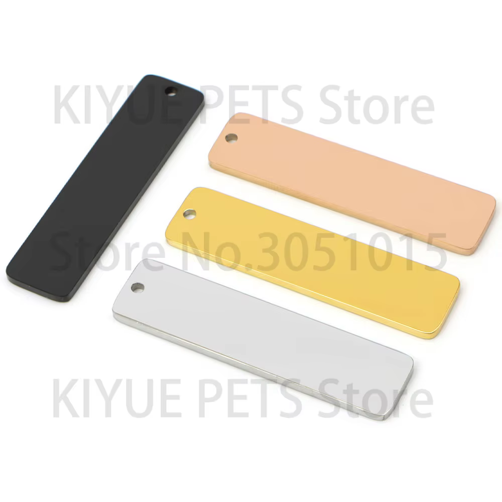 Pack de 20 placas de identificación KIYUE