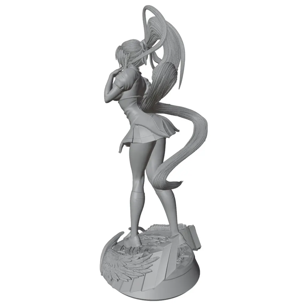 Figura Miniatura Anime DIY sin Pintar – Modelo 1/24 Impreso 3D - imagen 3