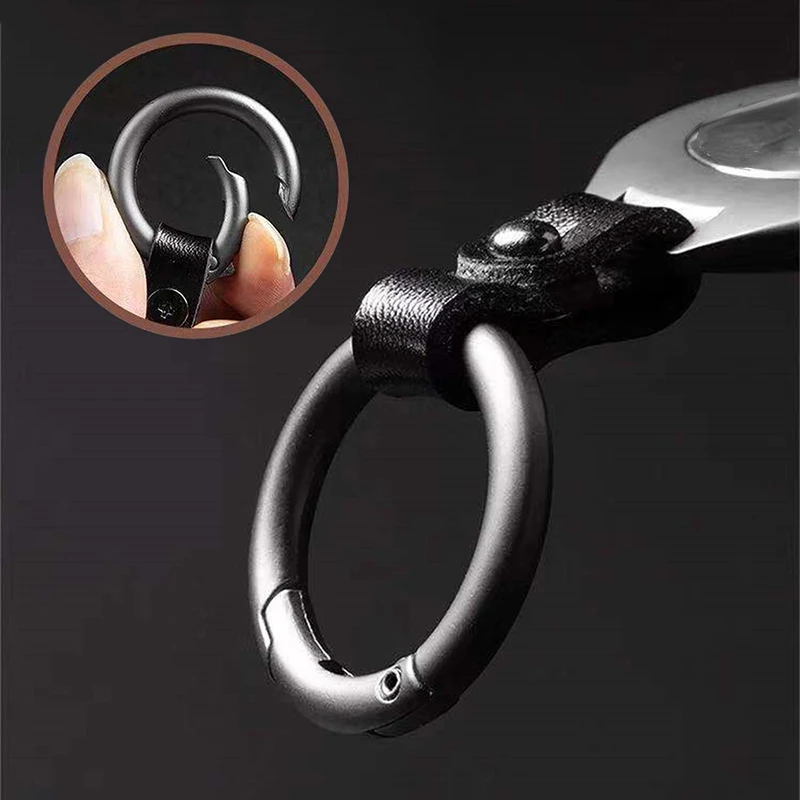 Llavero de metal desmontable adjunto a la funda