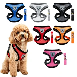 Conjunto transpirable arnés y correa para perros y gatos