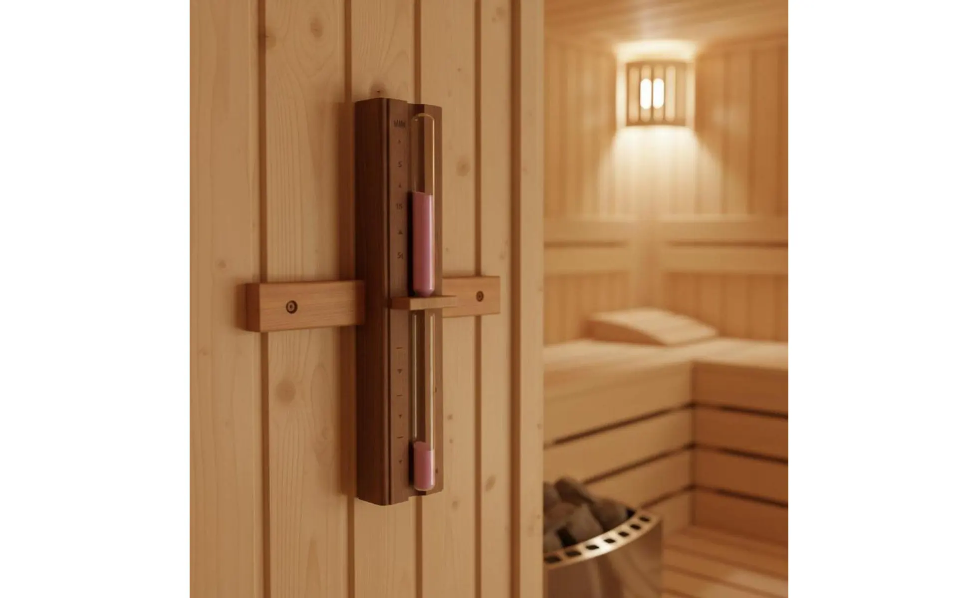 Recomendado para controlar el tiempo de sauna