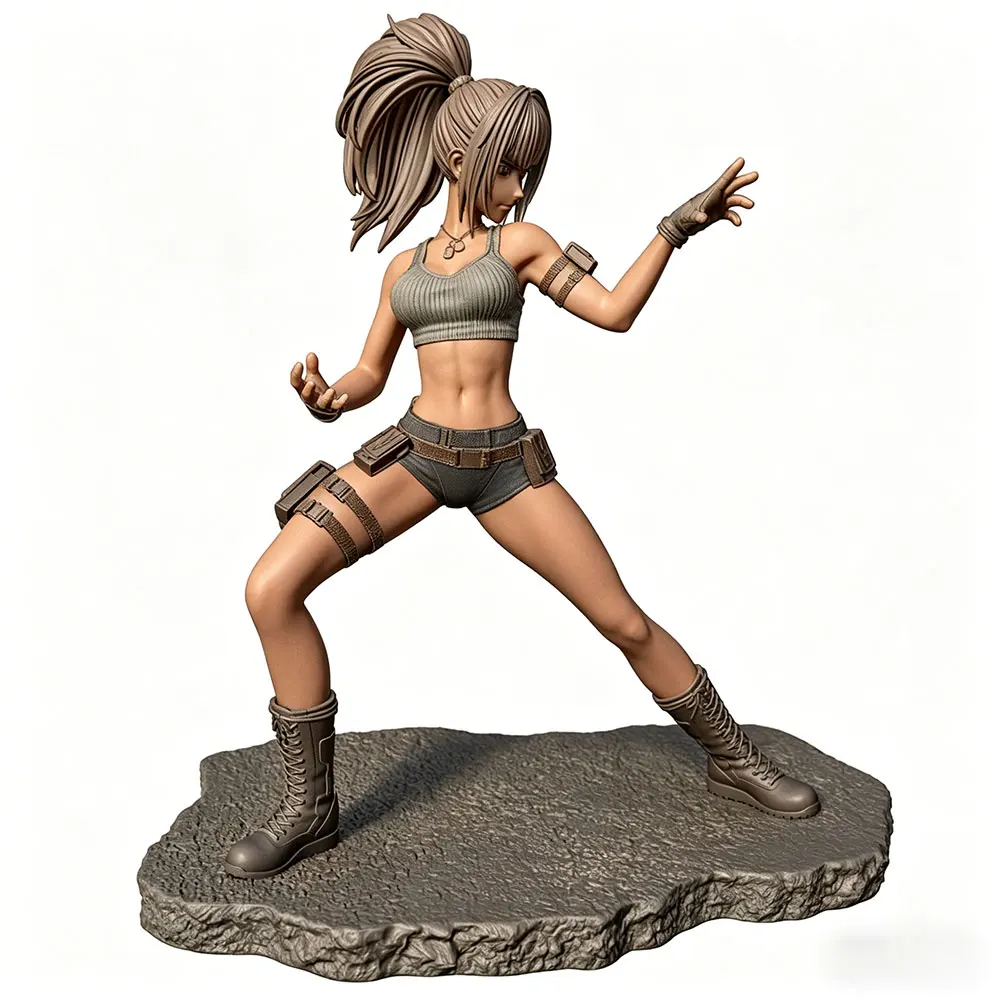 Figura de resina sin pintar a escala 1/24