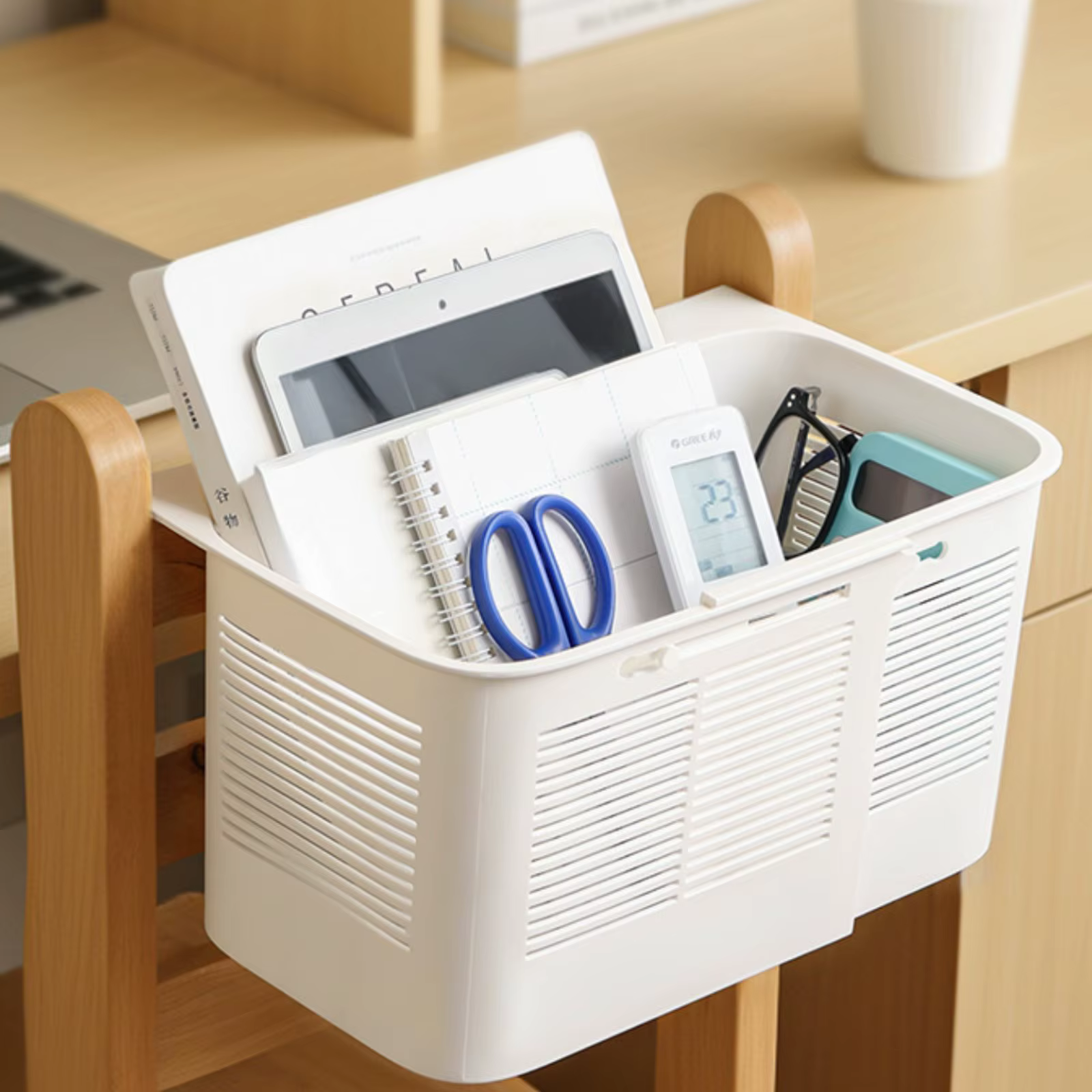 Organizador extensible para cama de gatos y perros, ahorro espacio