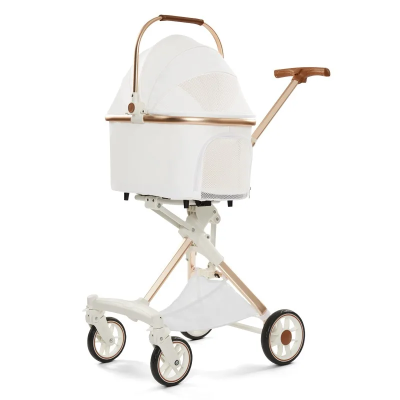 Carrito Plegable Impermeable para Perros y Gatos Pequeños - imagen 5