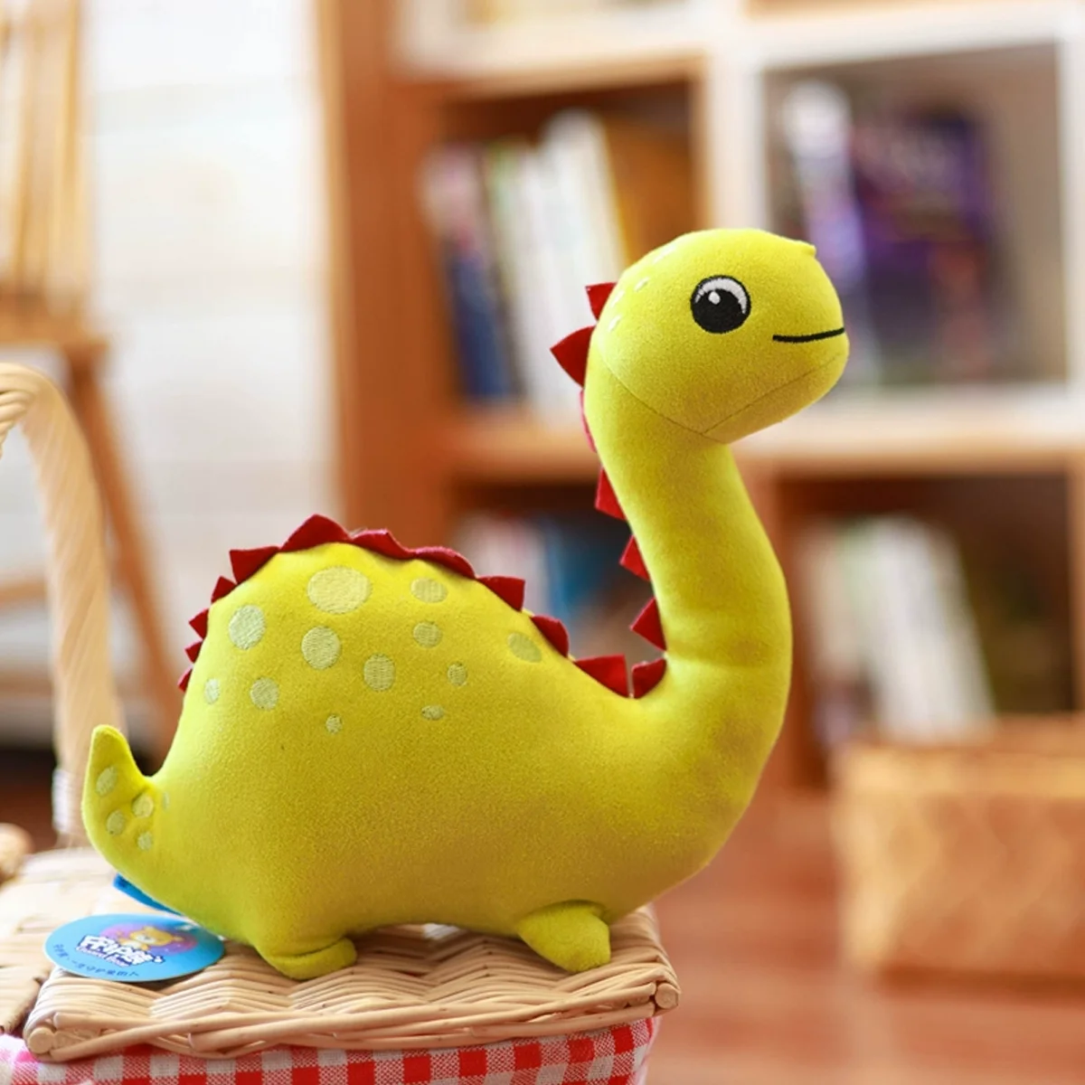 Juguete peluche dinosaurio para perro
