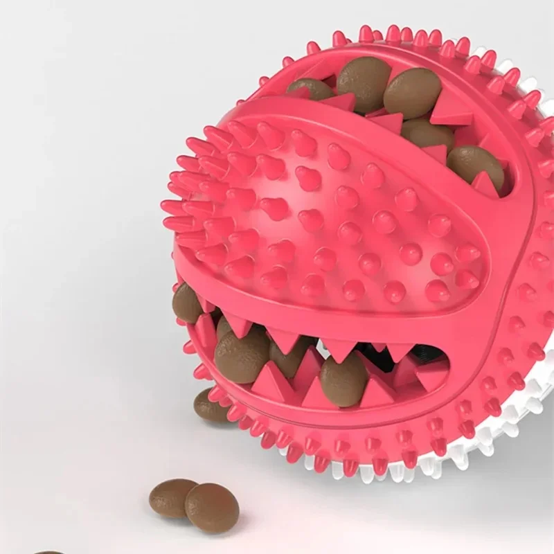 Pelota interactiva con ventosa para perros y cuidado dental - imagen 4