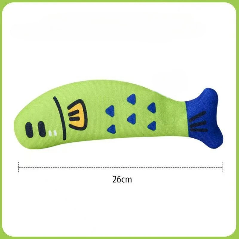 Juguete Pez de Peluche Interactivo para Gatos - imagen 4