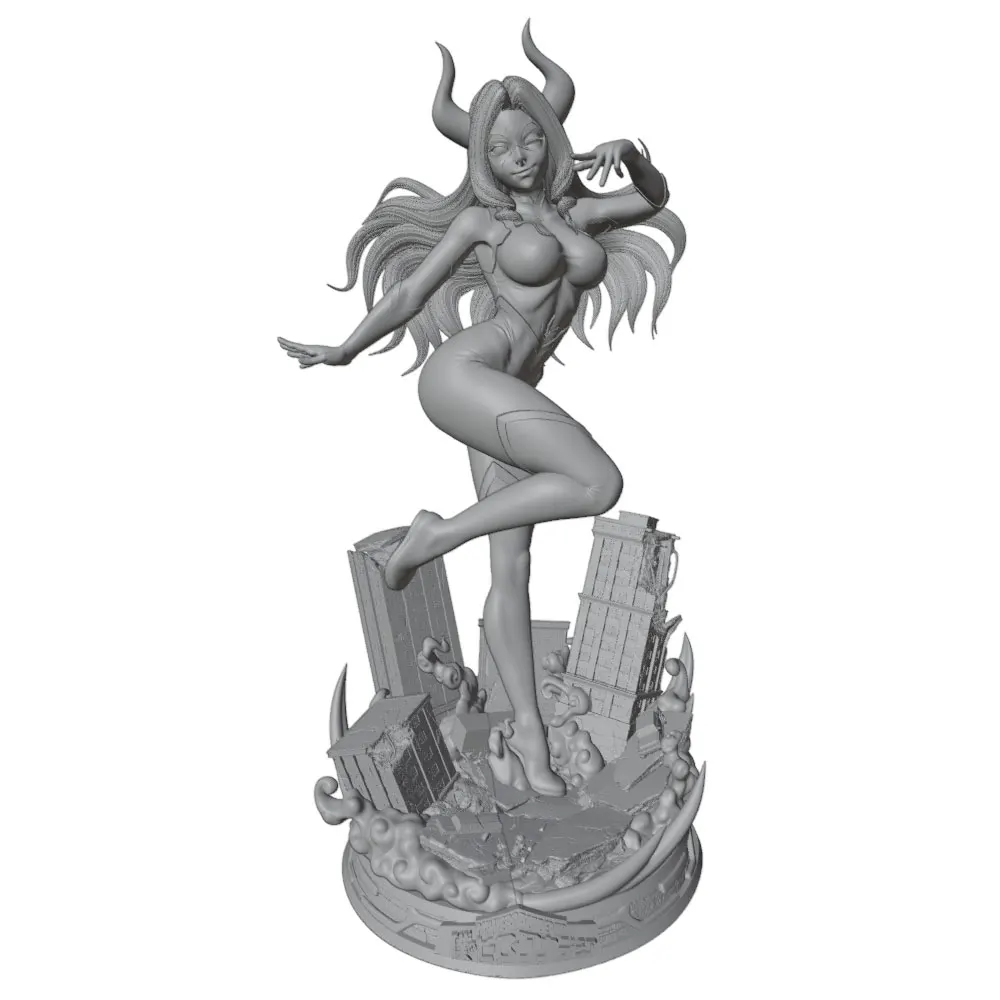 Figura de resina DIY 1/24, modelo para pintar y montar, decoración artística - imagen 3