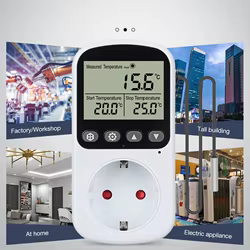 Termostato digital de aire acondicionado para gatos y perros