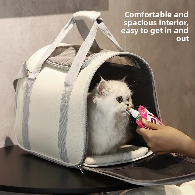 Bolsa de transporte cápsula espacial transpirable para perros y gatos - imagen 2