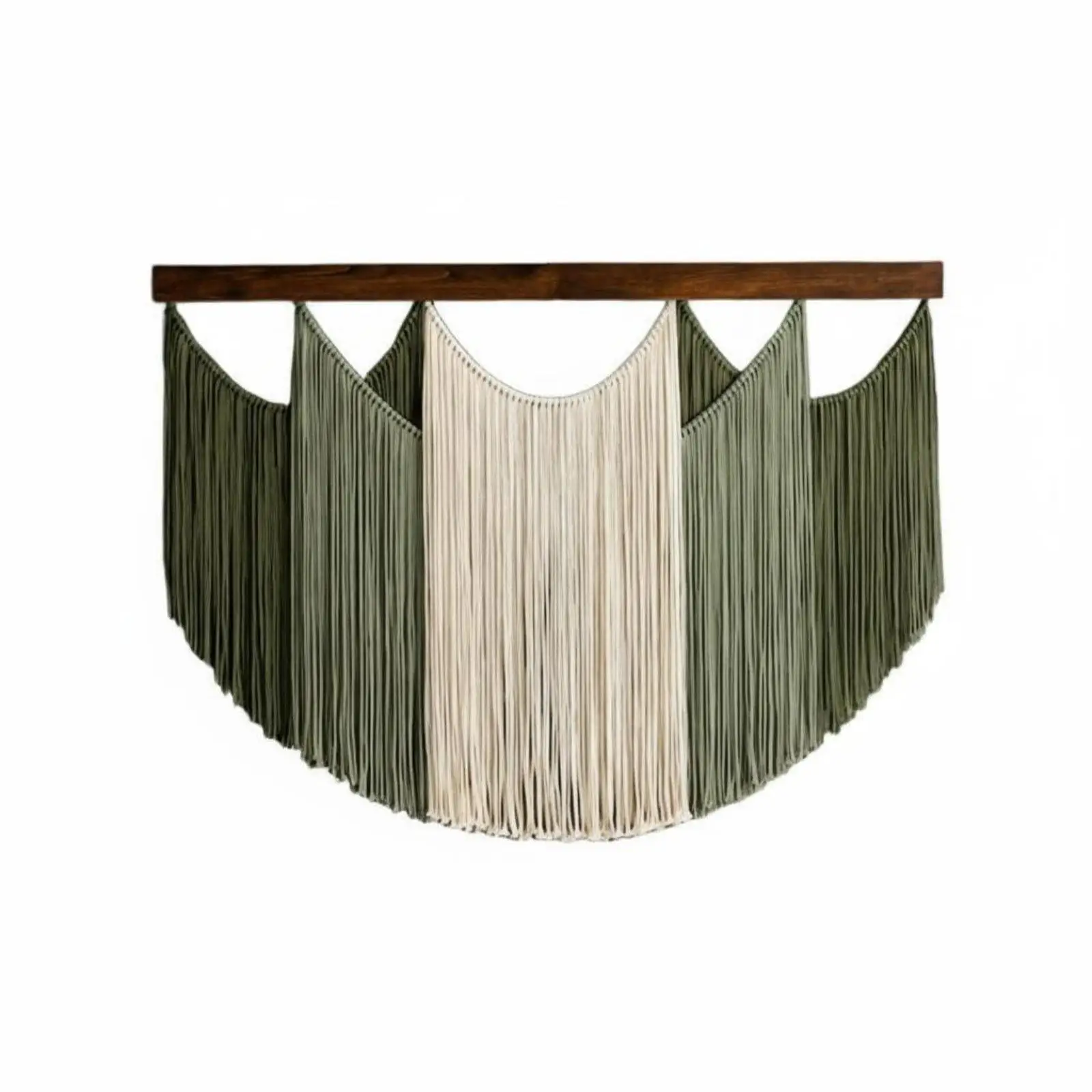 Hamaca pared para gatos estilo bohemio – Tapiz colgante con borlas - imagen 5
