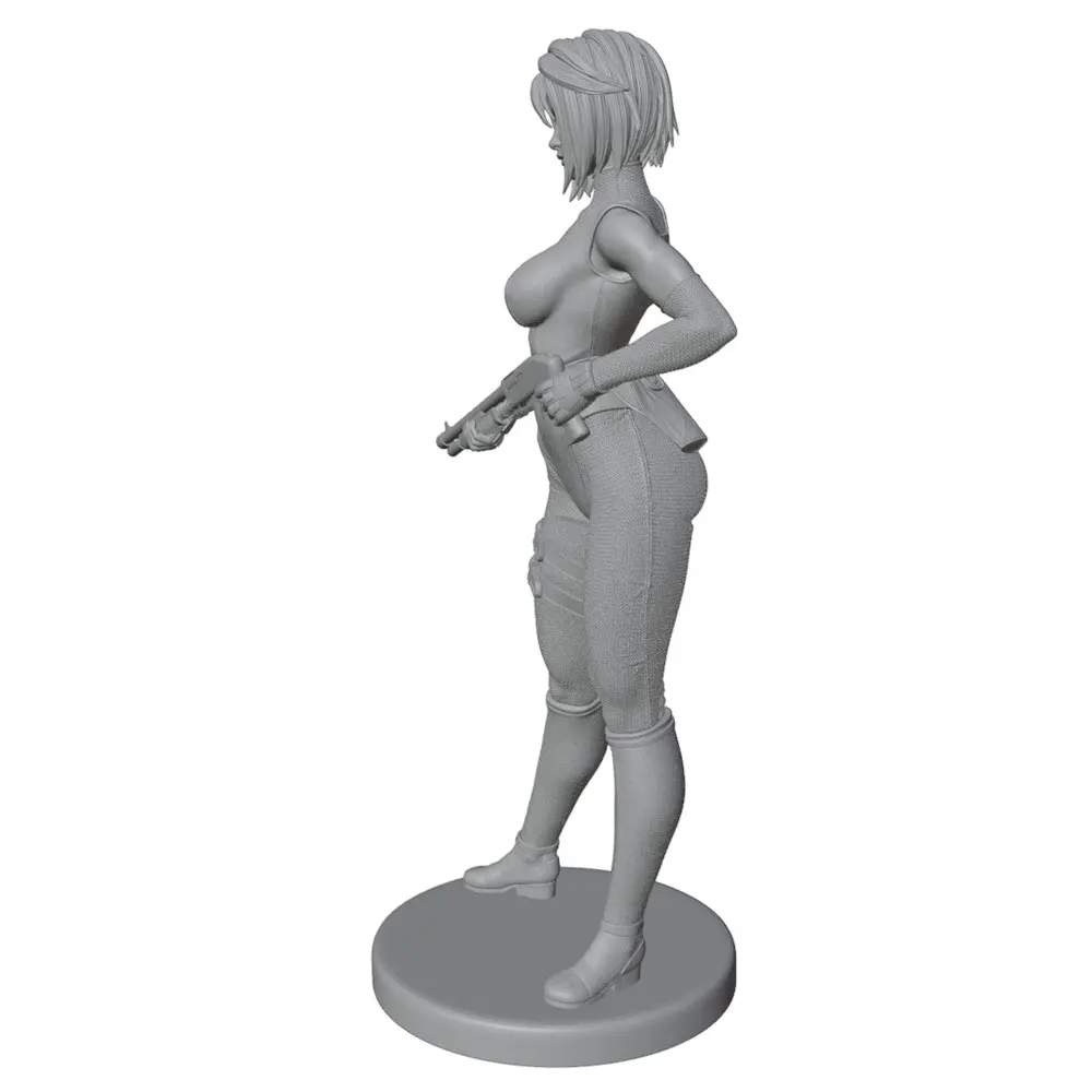 Kit de figuras de resina en miniatura sin montar