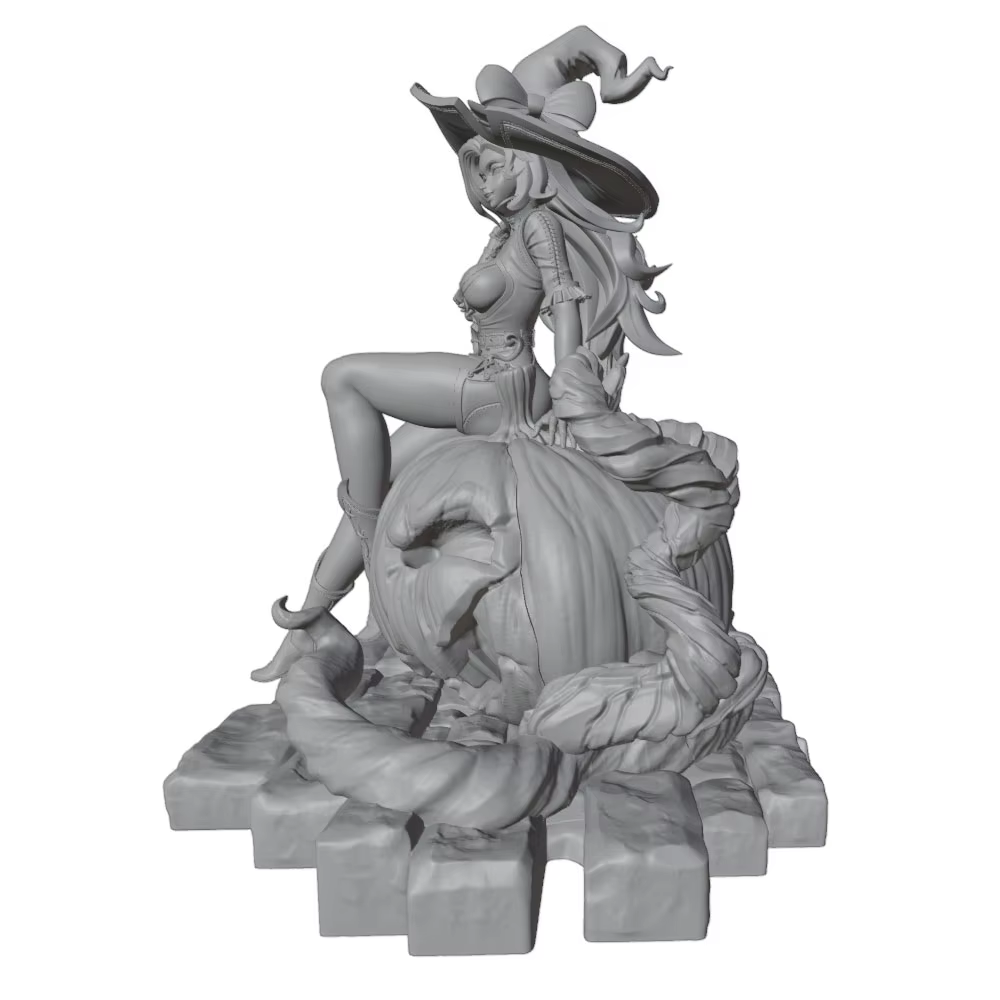 Kit figura anime 1/24 75mm impreso 3D para montar y pintar - imagen 4