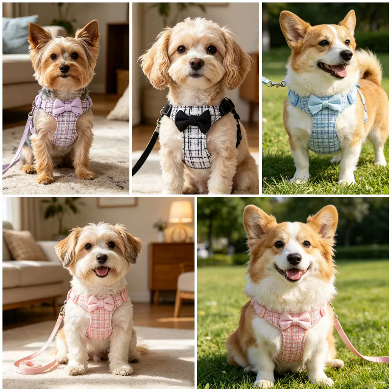 Arnés y correa anti-fuga para perros y gatos, pequeños y medianos - imagen 5
