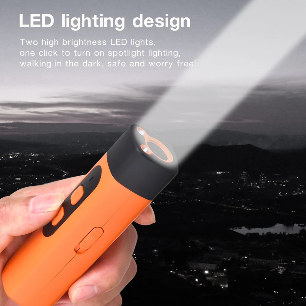 Repelente ultrasónico recargable para perros con linterna LED - imagen 5