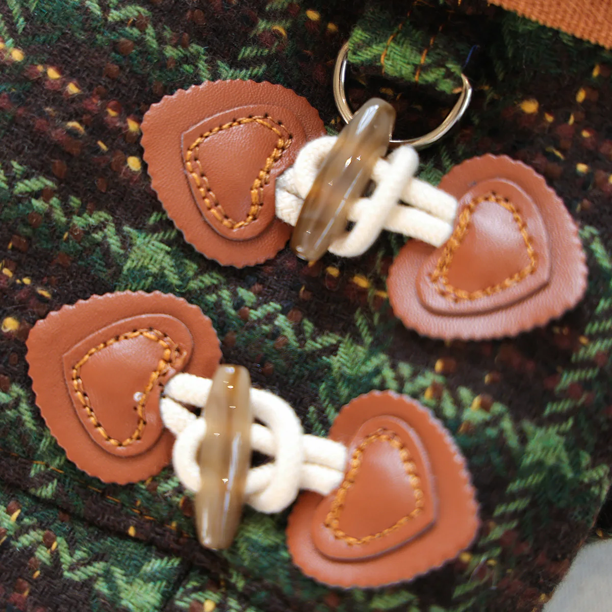 Abrigo a Cuadros para Perros Pequeños – Chaqueta de Lana con Cuello Grueso