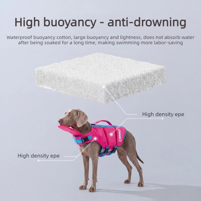 Chaleco salvavidas para perros – Flotador ajustable para playa y natación