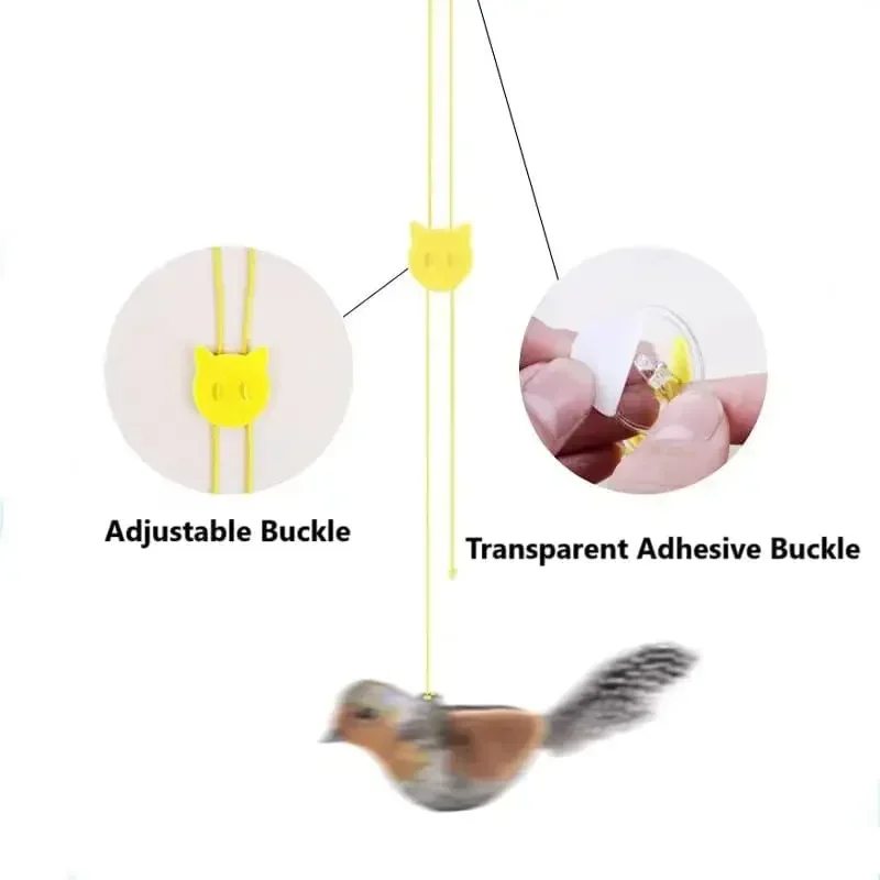 Juguete con forma de ave para estimular el juego