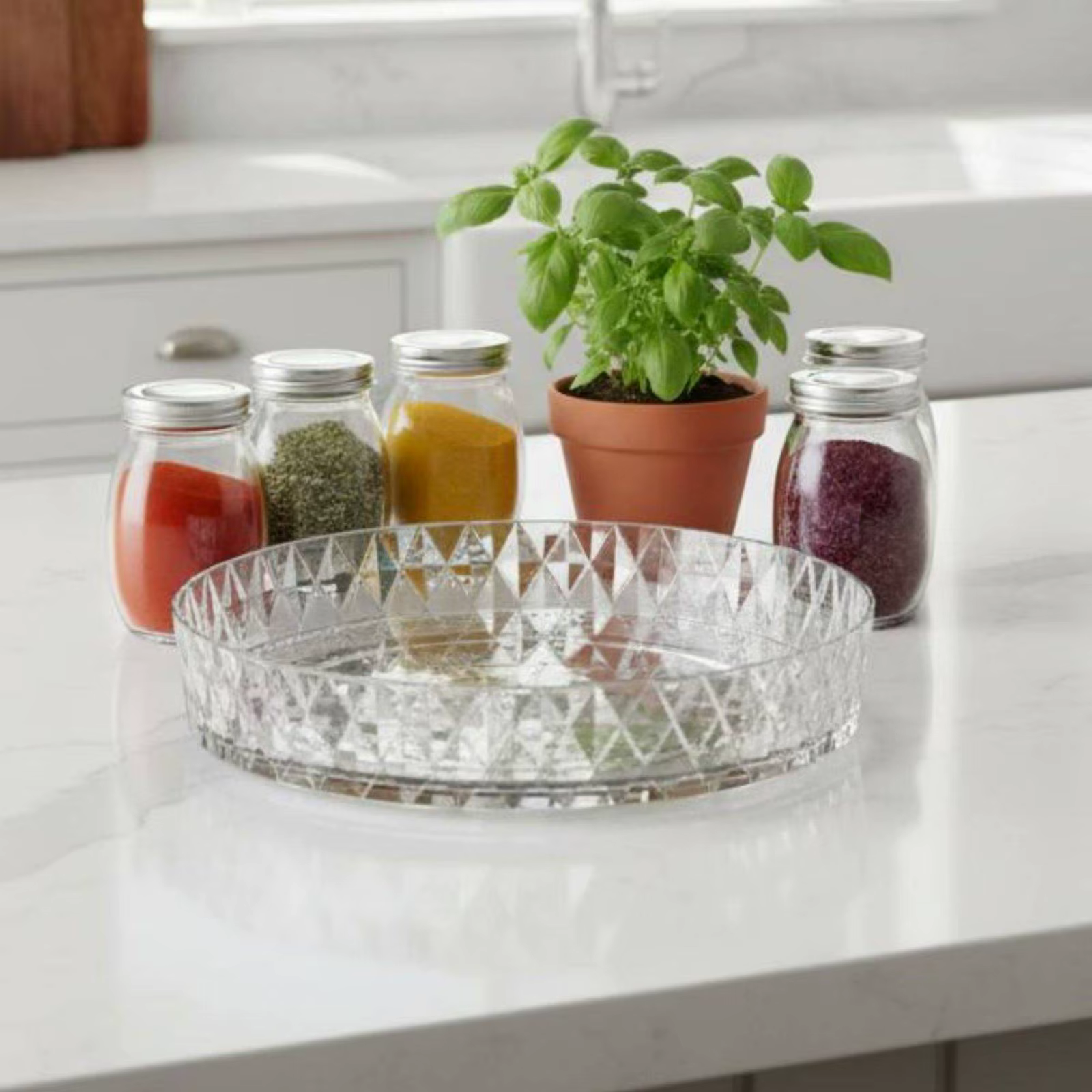 Organizador giratorio multifunción para cocina y dormitorio - imagen 4
