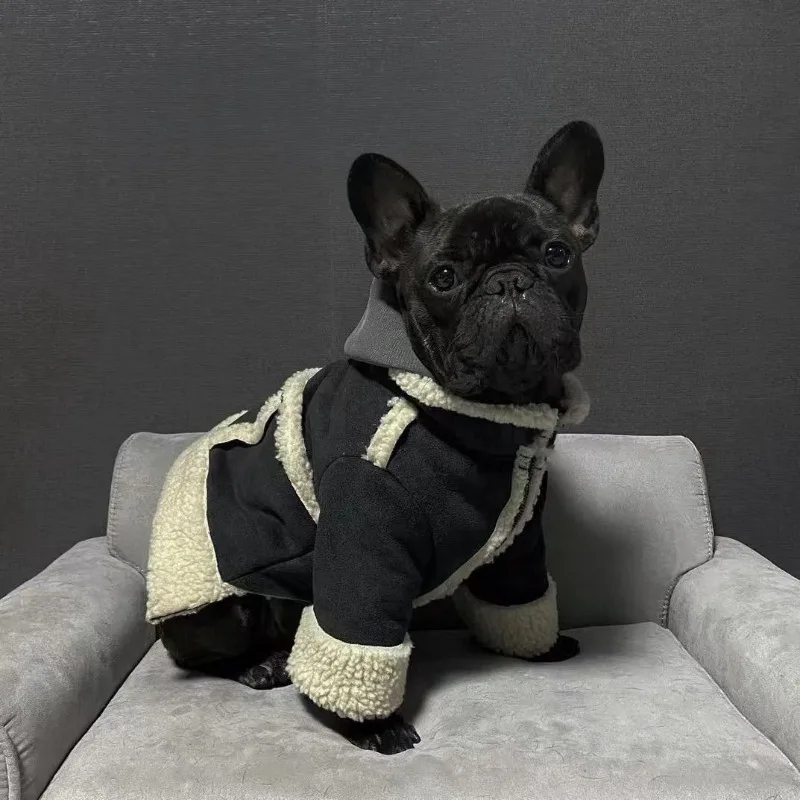 Abrigo exterior suave para perro