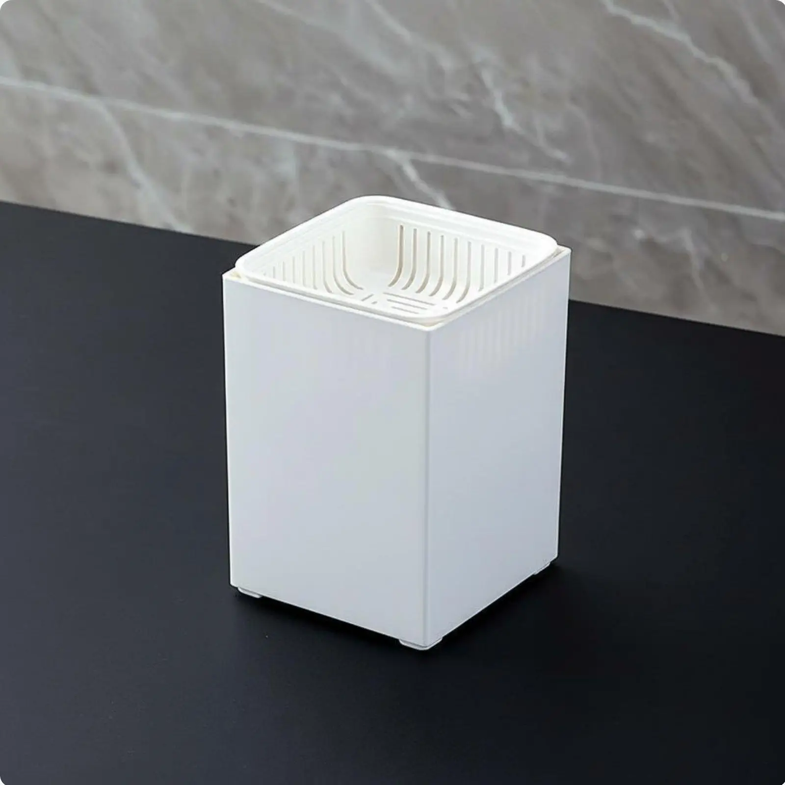 Papelera Compacta para Gato – Contenedor Mini para Arenero y Escritorio - imagen 4