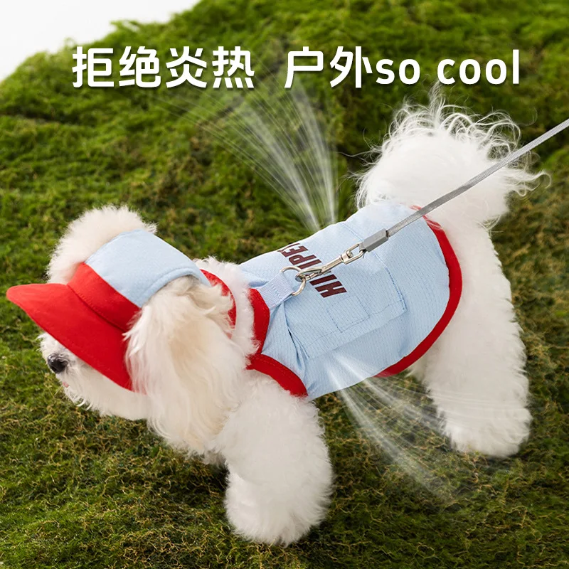 Ropa refrescante de verano para gatos y perros: chaleco con hielo - imagen 3