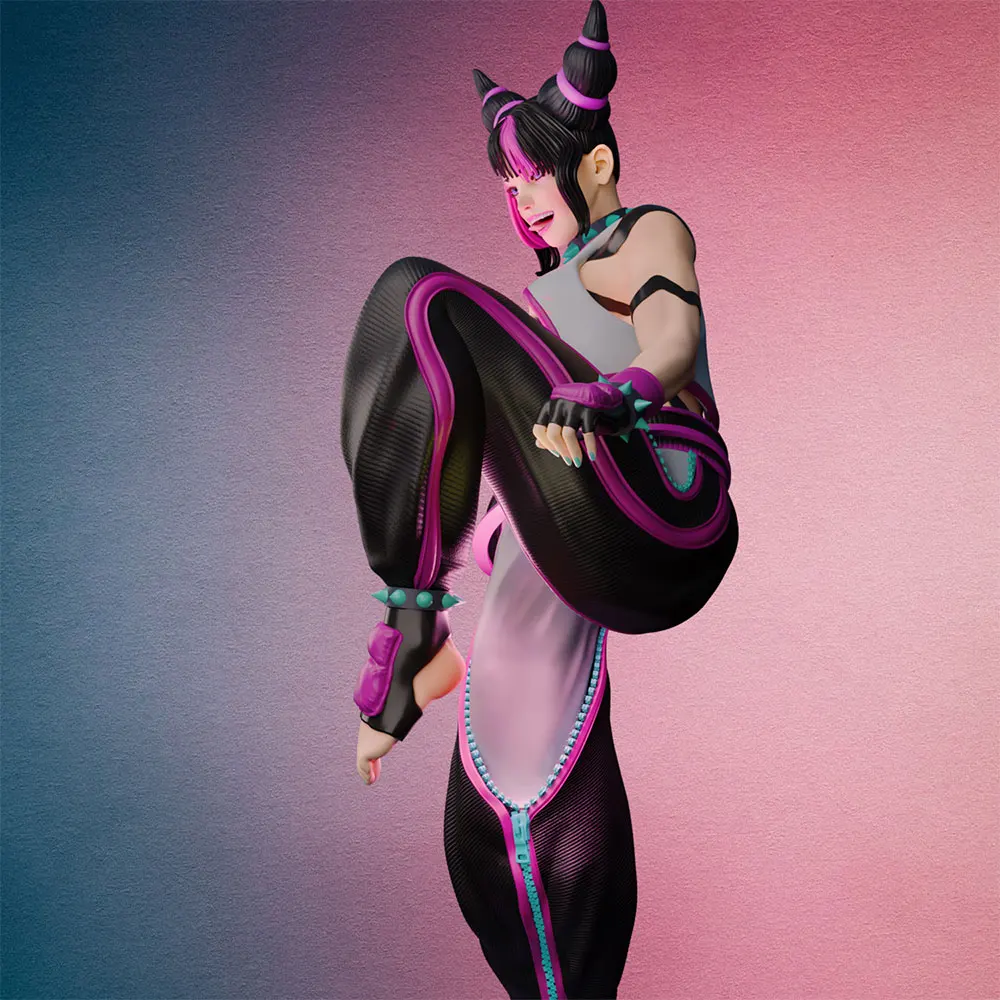 Estatua de anime para decoración de habitación, gris para gatos y perros - imagen 4