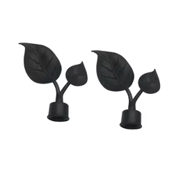 Terminales decorativos para barra de cortina – Acabado elegante
