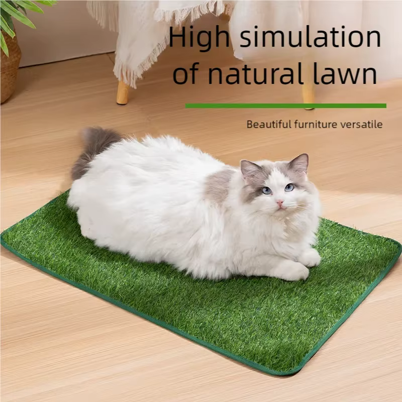 Césped artificial para perros – Alfombra lavable antideslizante interior - imagen 4