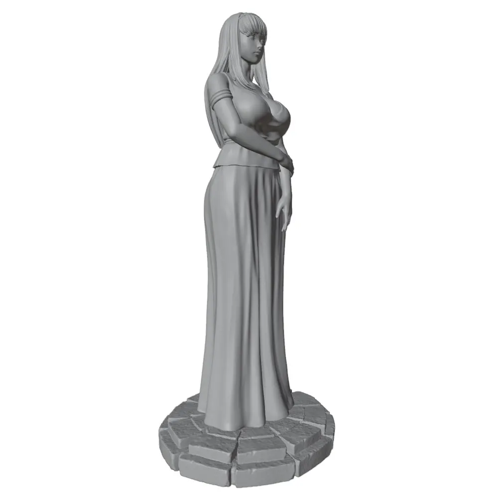Figura Resina Escala 1/24 Chica Sexy – Miniatura GK DIY sin Pintar - imagen 5