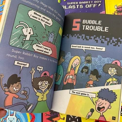 Libros infantiles de aventuras Super Rabbit Boy: cuentos de transición