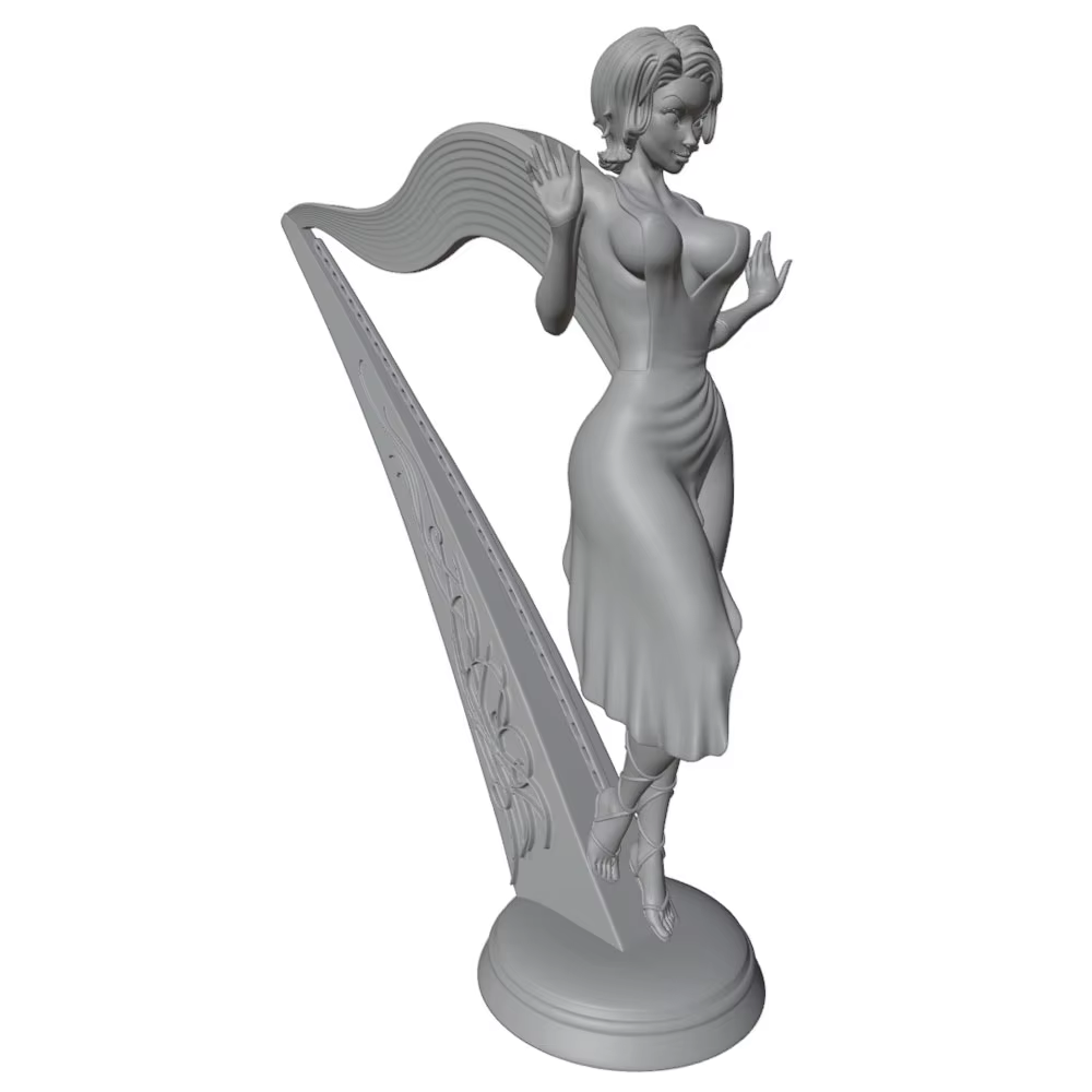 Miniatura GK de resina gris 3D, modelo DIY sin montar ni pintar - imagen 3