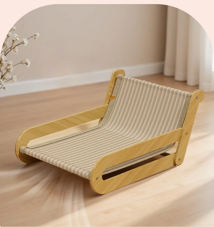 Base antideslizante de la cama para gatos
