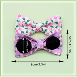 Collar floral para perro con lazo desmontable, ideal primavera-verano