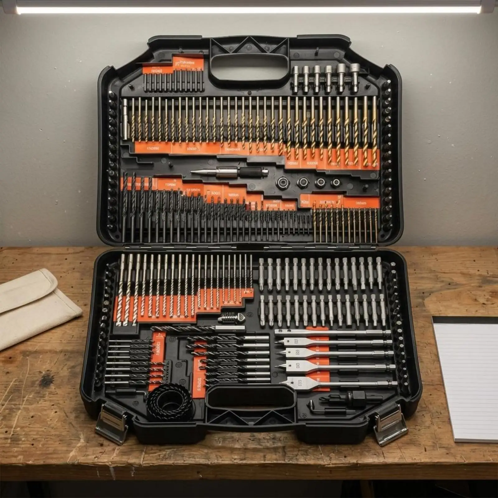 Kit Brocas 246 Piezas para Carpintería y Construcción - imagen 2