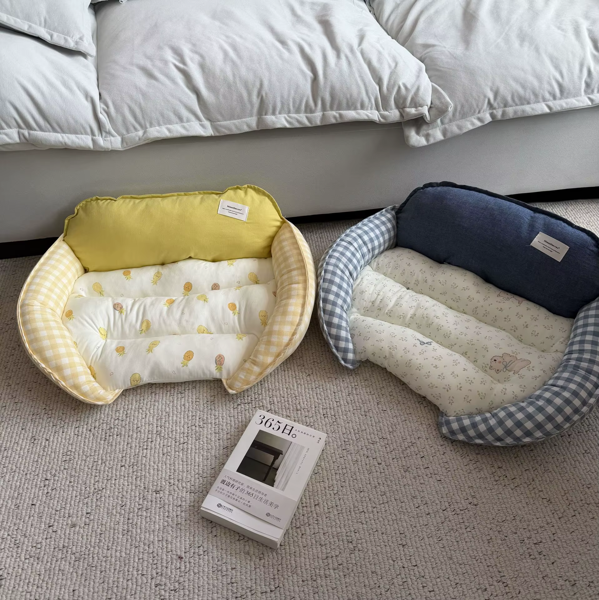 Cama reversible para gatos y perros pequeños – Suave y acogedora - imagen 5