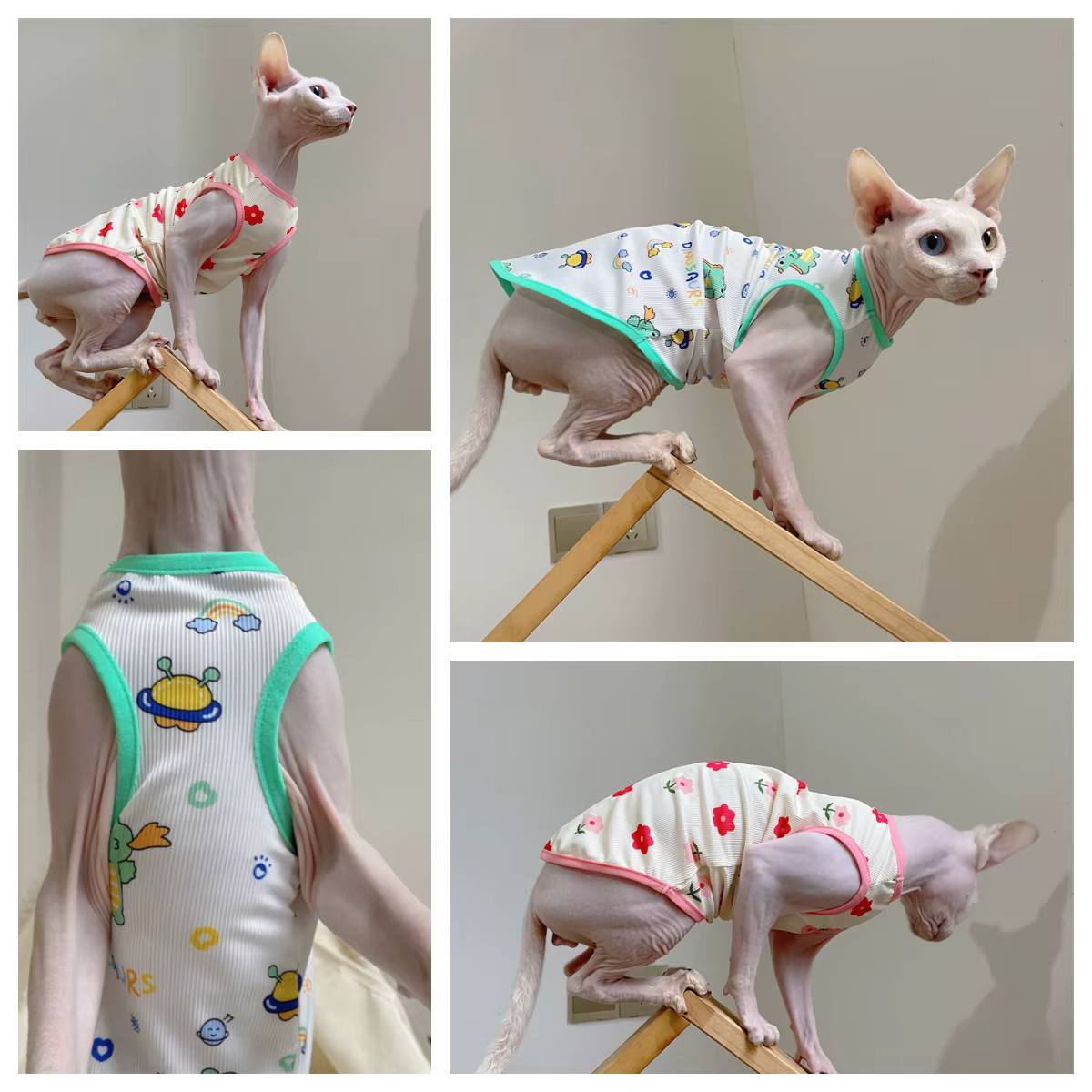 Chaleco sin pelo para gato Esfinge y Devon Rex, cómodo - imagen 5