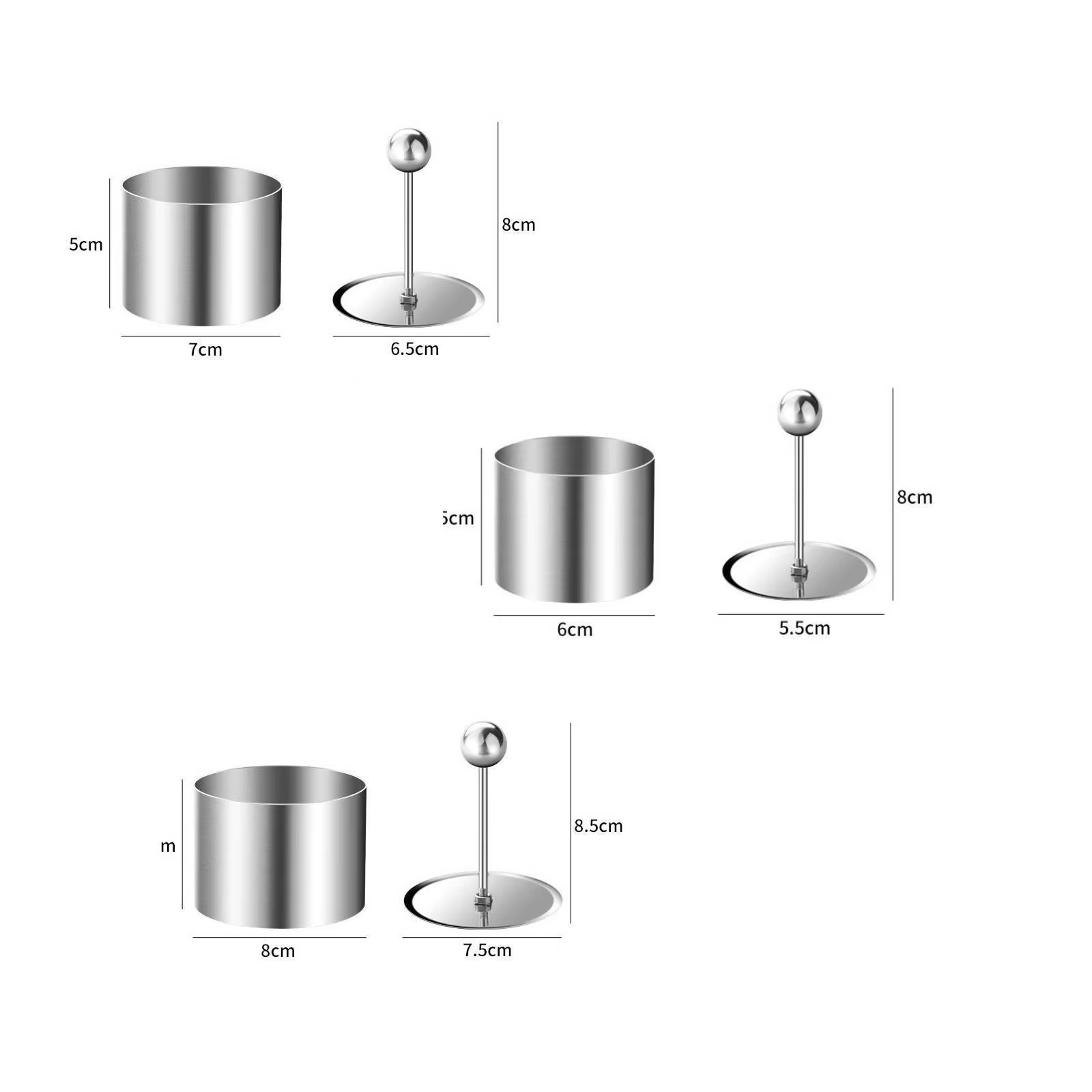 Aros de acero inoxidable para hacerles comida casera a perros y gatos - imagen 2