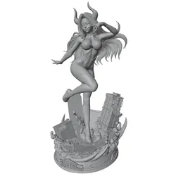 Figura de resina DIY 1/24, modelo para pintar y montar, decoración artística