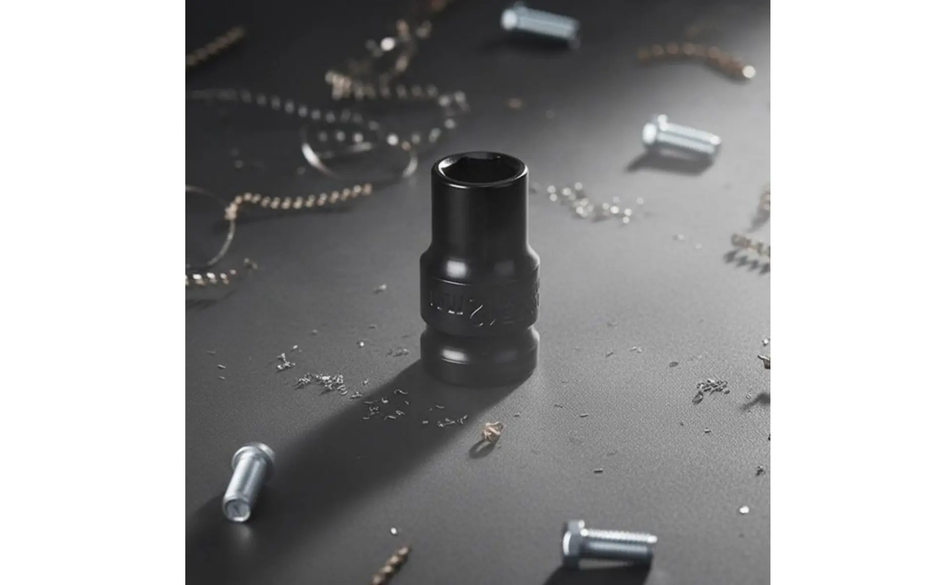 Casquillo compacto de 38 mm para zonas estrechas