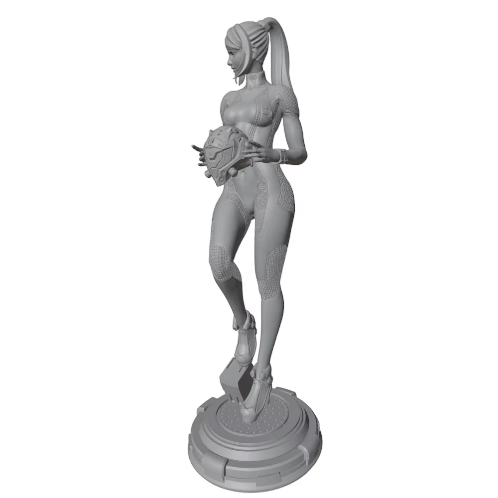 Kit miniatura impresa en 3D, resina gris DIY para coleccionismo - imagen 2
