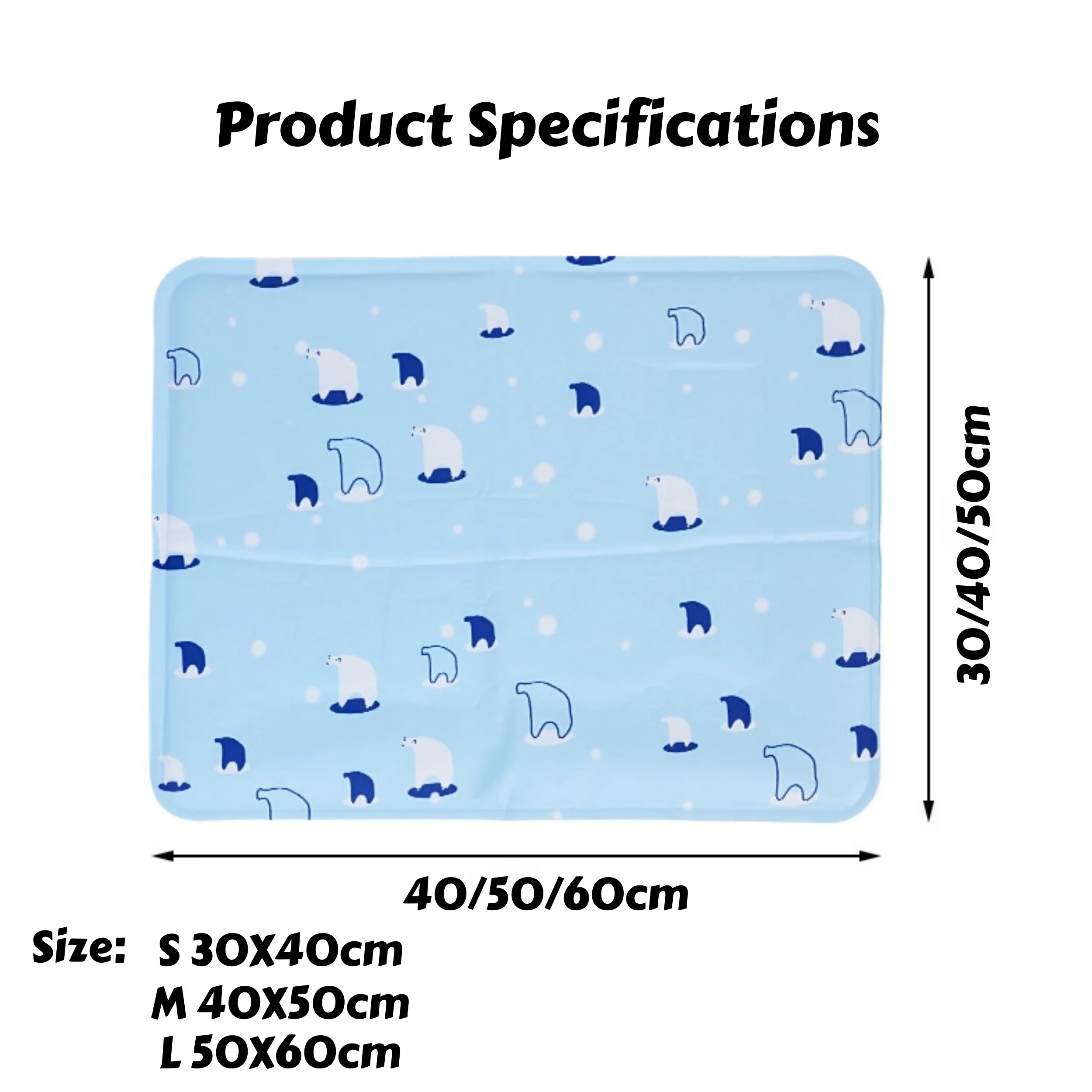 Alfombrilla refrescante de gel para mascotas vista frontal