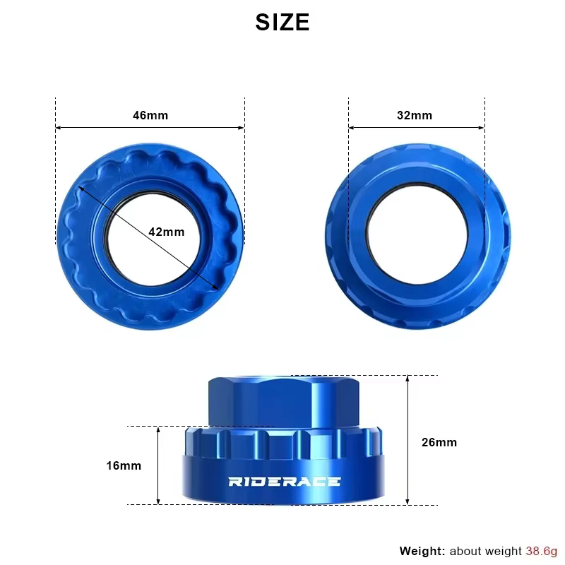 Herramienta riderace para platos Shimano 12v