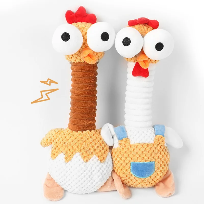 Juguetes de peluche chirriantes para perros y cachorros – masticar - imagen 3
